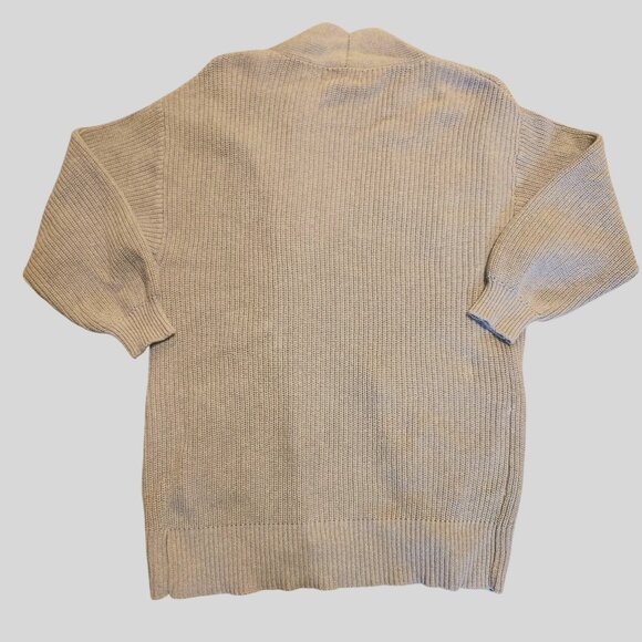 Universal Thread Women's XS Taupe Oversized Open Front Cardigan - Picture 2 of 6